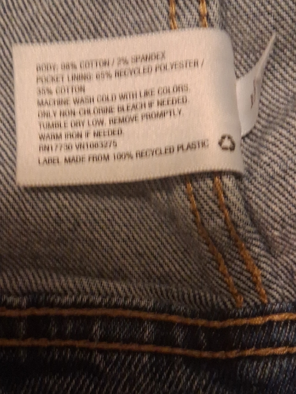Universal Thread Freeborn Denim Jacket in Medium Blue - Picture 10 of 13
